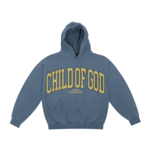 Forrest Frank - COG Varsity Blue Hoodie Front and Back
